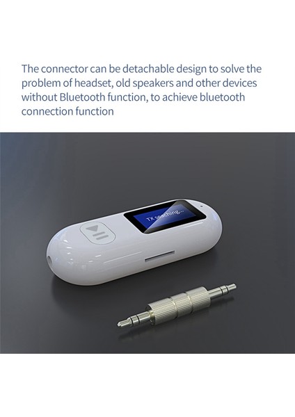 2'si 1 Arada Bluetooth 5.0 Kablosuz Alıcı Verici 3,5 mm Aux Adaptörü (Yurt Dışından) fiyatları