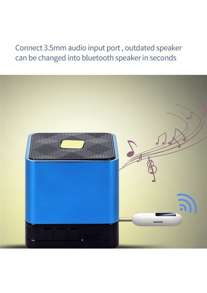 2'si 1 Arada Bluetooth 5.0 Kablosuz Alıcı Verici 3,5 mm Aux Adaptörü (Yurt Dışından) modelleri