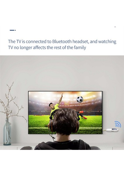 2'si 1 Arada Bluetooth 5.0 Kablosuz Alıcı Verici 3,5 mm Aux Adaptörü (Yurt Dışından) fırsatları