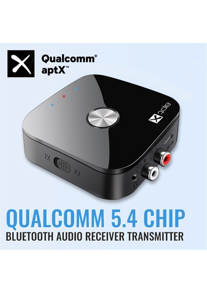 Bluetooth 5.4 Ses Verici Alıcı Aptx-Adaptive/hd/ll 3.5mm (Yurt Dışından) fiyatları
