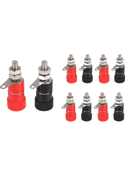 10 Adet 3.8mm Dişli 4mm Muz Fiş Soketi Bağlantı Direği Değişimi (Yurt Dışından)