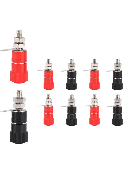 10 Adet 3.8mm Dişli 4mm Muz Fiş Soketi Bağlantı Direği Değişimi (Yurt Dışından)
