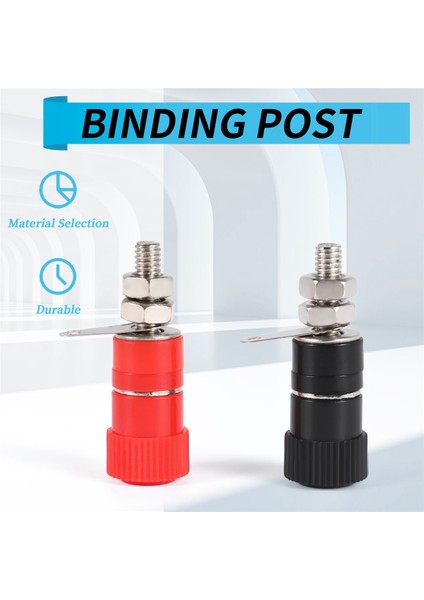 10 Adet 3.8mm Dişli 4mm Muz Fiş Soketi Bağlantı Direği Değişimi (Yurt Dışından)