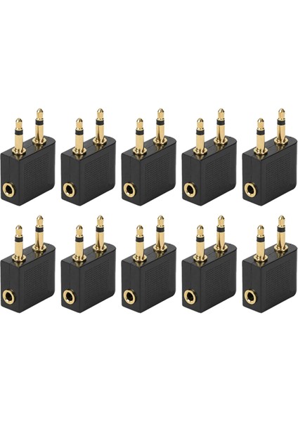 Seyahat Kulaklığı Için 10 Adet 3,5 mm Fişli Kulaklık Dönüştürücü Adaptörü (Yurt Dışından) fiyatları