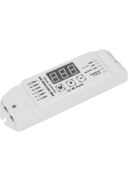 BC-832 Pwm DMX512 LED 2 Kanal Dmx LED Kontrol Cihazı DC12V-24V Voltaj (Yurt Dışından)