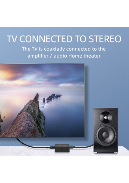 Dijital Ses Dönüştürücü Çift Yönlü Rca Dijital Koaksiyel (Yurt Dışından) modelleri