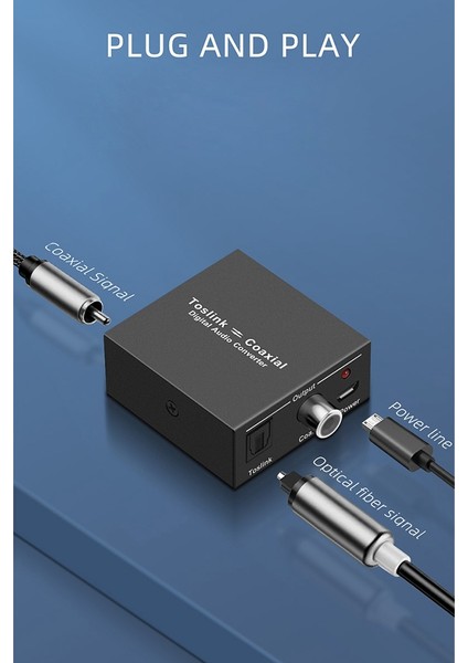 Dijital Ses Dönüştürücü Çift Yönlü Rca Dijital Koaksiyel (Yurt Dışından) fırsatları
