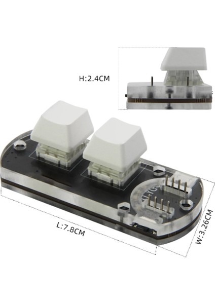 T-Encoder Shield V1.0 CH552 Makro Tuşlarını Özelleştir (Yurt Dışından)