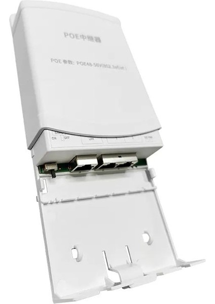 In 2 Out Port Poe Tekrarlayıcı Ağ Genişletici 100MBPS IEEE802.3AF/AT (Yurt Dışından)