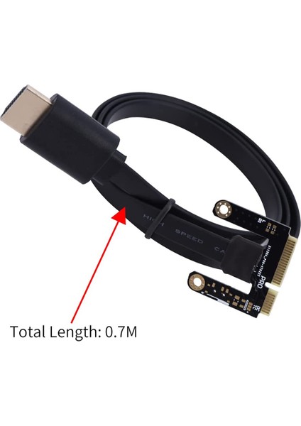 Exp Gdc HDMI Uyumlu - Grafik Kartı Için Mini Pcı-E Kablosu (Yurt Dışından)