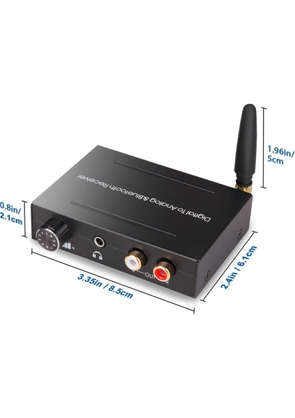 Telefon Hoparlör DVD Hdtv Için Dijitalden Analoga Ses Dönüştürücü (Yurt Dışından) fırsatları