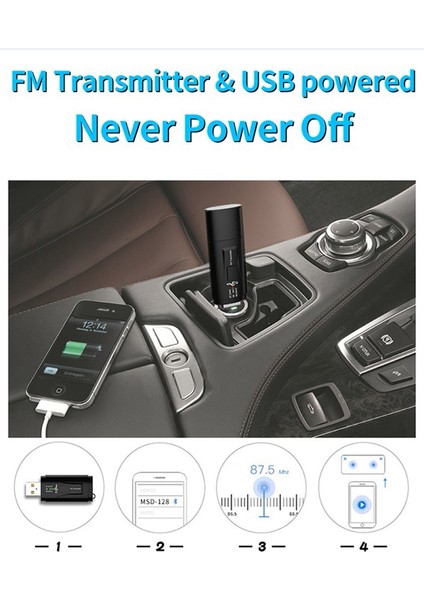 Taşınabilir Fm Verici Araba Bluetooth 5.0 Alıcı USB Fm Modülatörü (Yurt Dışından) modelleri