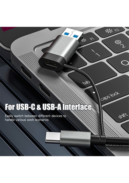 5'i 1 Arada USB 3.0 Bellek Kartı Okuyucu Usb-C'den Tf Sd'ye Xqd Kart Okuyucu Adaptörü (Yurt Dışından)