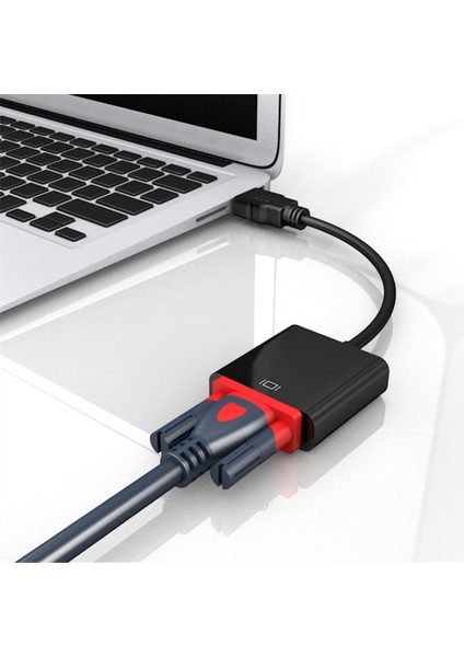 1080P HDMI Uyumlu VGA Dönüştürücü HDMI Dizüstü Bilgisayar Projektörü Için (Yurt Dışından)