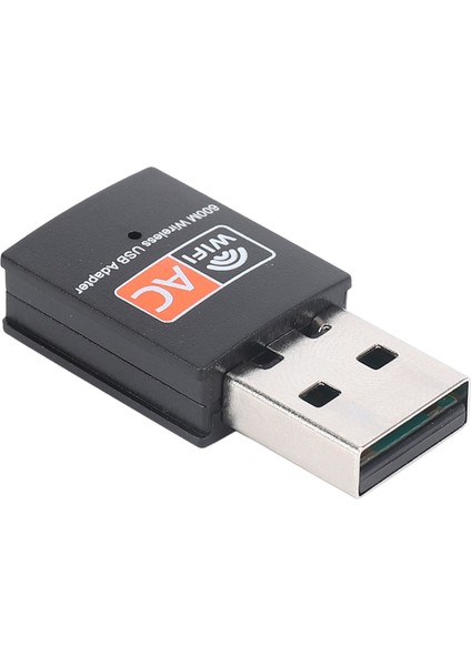600MBPS Ethernet Ağ Kartı Ac Çift Bant 2.4g/5.g USB Wifi Dongle (Yurt Dışından)