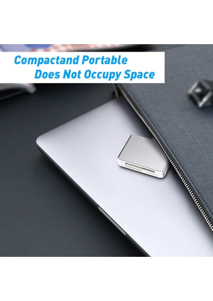 Sd Kart Okuyucu USB C, 5'i 1 Arada Tip C Micro-Sd Tf Cf M2 Kart Adaptörü (Yurt Dışından)