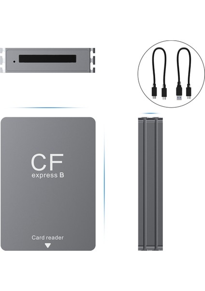 Cfexpress Tip B Kart Okuyucu Usb3.2 Gen2 10GBPS Cfexpress Okuyucu (Yurt Dışından)
