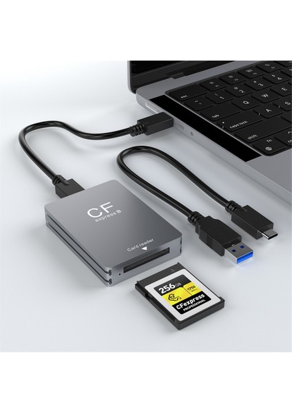 Cfexpress Tip B Kart Okuyucu Usb3.2 Gen2 10GBPS Cfexpress Okuyucu (Yurt Dışından)