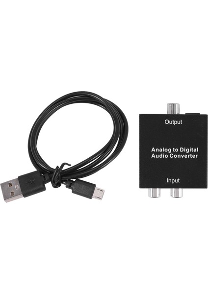R/l Rca 3.5mm Aux - Dijital Koaksiyel Toslink Optik Ses Adaptörü (Yurt Dışından)
