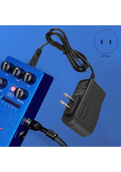 Gitar Feeects Pedal Ana Besleme Ac Adaptörü 9V 1A (Yurt Dışından) fiyatları