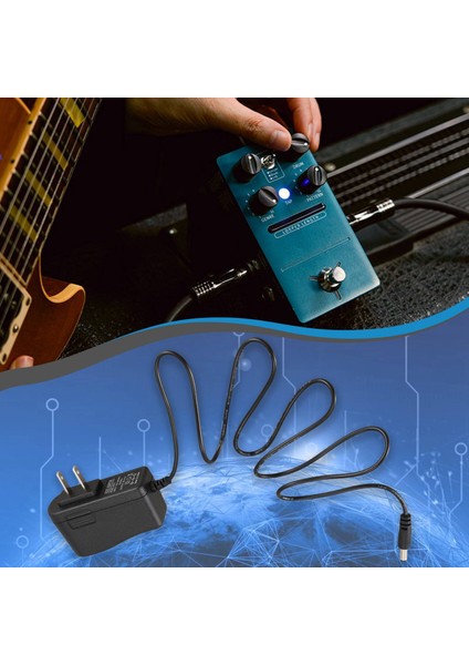 Gitar Feeects Pedal Ana Besleme Ac Adaptörü 9V 1A (Yurt Dışından) modelleri