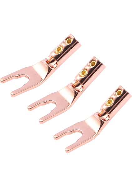 Spade Erkek Lehim Teli Konnektörü Çatal Spade Fiş Adaptörü, Gül Altını (Yurt Dışından) fiyatları