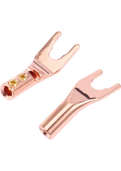 Spade Erkek Lehim Teli Konnektörü Çatal Spade Fiş Adaptörü, Gül Altını (Yurt Dışından) indirimleri