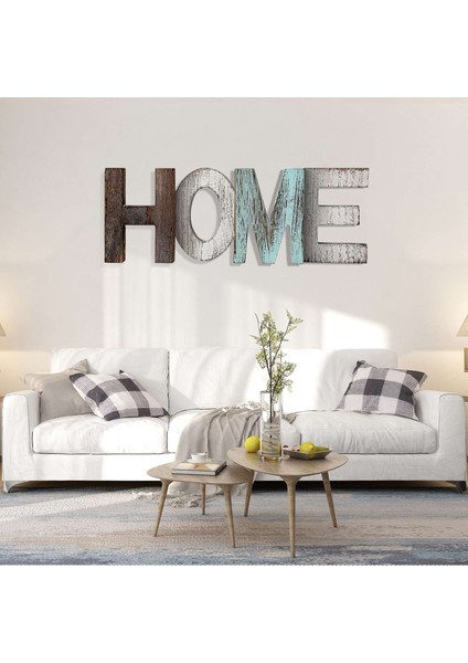 Home&love Ahşap Harf Ev Dekorasyonu Süsleri Country Stil Dekor (Yurt Dışından) modelleri