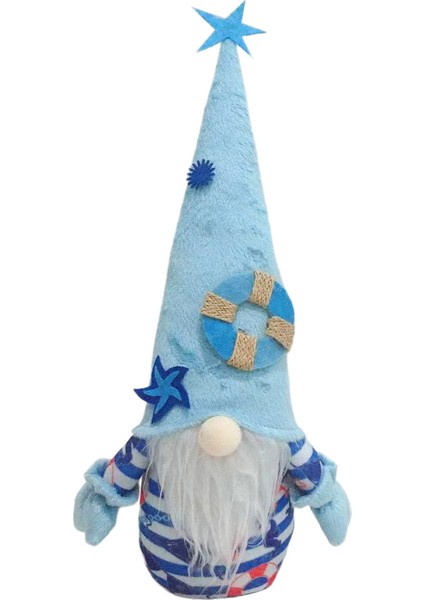 Ocean Festival Gnome Peluş Yüzsüz Bebek, Neyse Ki Ev Ofisi Için, B (Yurt Dışından)