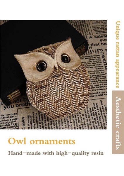 Baykuş Heykelleri Reçine Oturma Odası Süslemeleri Iç Mekan Ev Dekorasyonu El Sanatları (Yurt Dışından) fırsatları