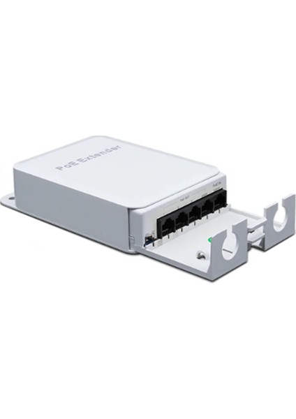 Port Poe Genişletici 4 Port Tekrarlayıcı 100MBPS Poe Kamera Kablosuz (Yurt Dışından)