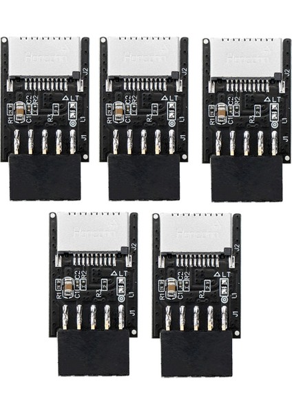 Bilgisayar Anakart H8WD Için 5 Adet USB Ön Panel Adaptörü (Yurt Dışından)
