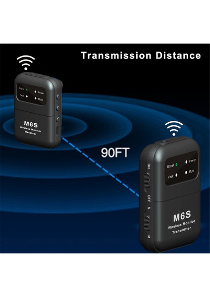 2.4g Kablosuz Kulak Içi Monitör Sistemi Kablosuz Iem (Yurt Dışından)