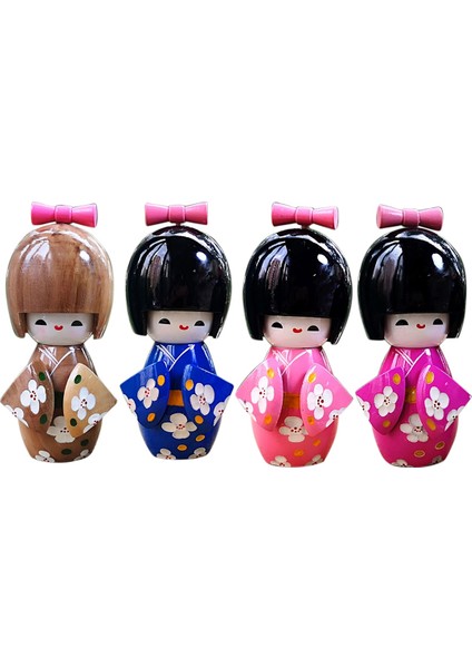 Japon Kokeshi Ahşap Bebekler Kız Hediye Dekorasyon Süsleme Model E (Yurt Dışından) fiyatları