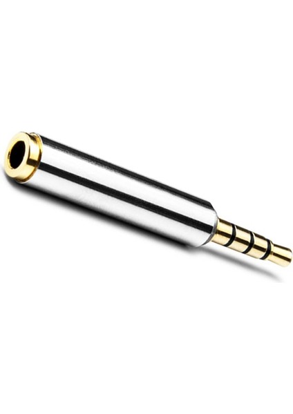 10 Adet Metal 3.5mm Ses Jakı Dönüştürücü Omtp/ctıa Dönüşüm Adaptörü (Yurt Dışından)