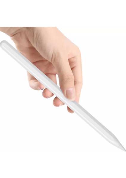 Zore Pencil 11 Palm-Rejection Magnetik Şarj ve Eğim Özellikli Dokunmatik Çizim Kalemi-Beyaz