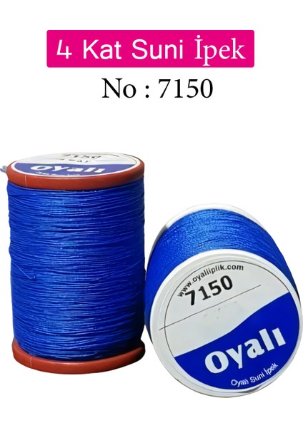 4 Kat Suni Ipek Iplik Iğne Oyası Boncuk Ipi Tığ Oyası NO:7150