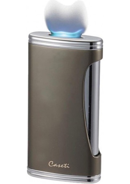 Tek Torclu Yaprak Alev Özel Tasarım Caseti Puro Çakmağı