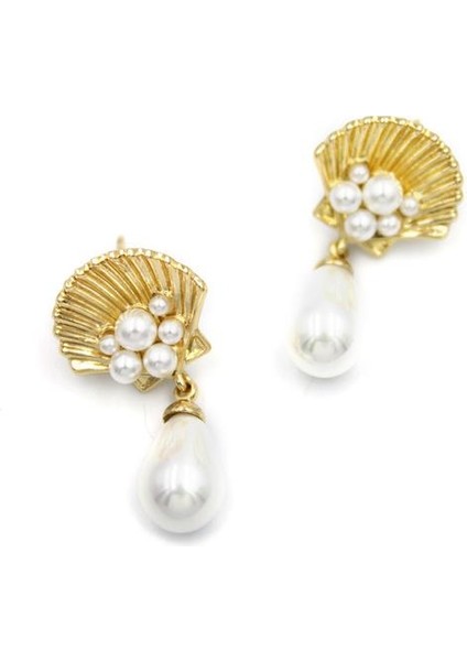 Deniz Kabuğu Küpe - Altın fiyatları