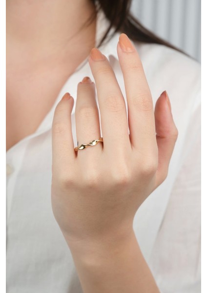 14 Ayar Altın Burgulu Yüzük 880 modelleri