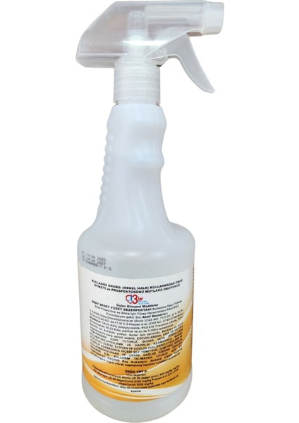 Sprey Yer ve Yüzey Dezenfektanı 750 ml modelleri