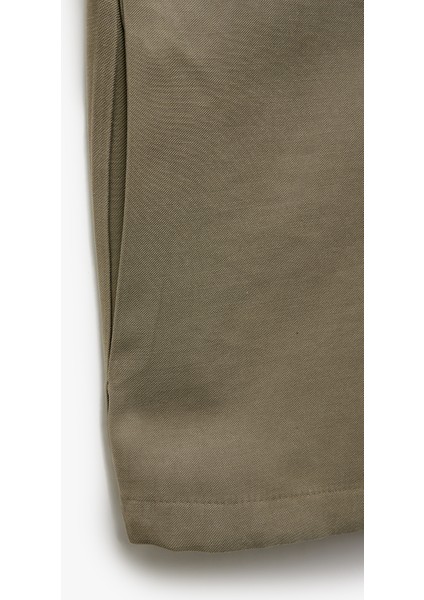 Gizli Cepli Viskon 3/4 Kol Oversize Kimono fırsatları