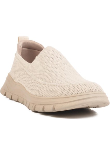 Point M Bej Triko Erkek Spor Ayakkabı