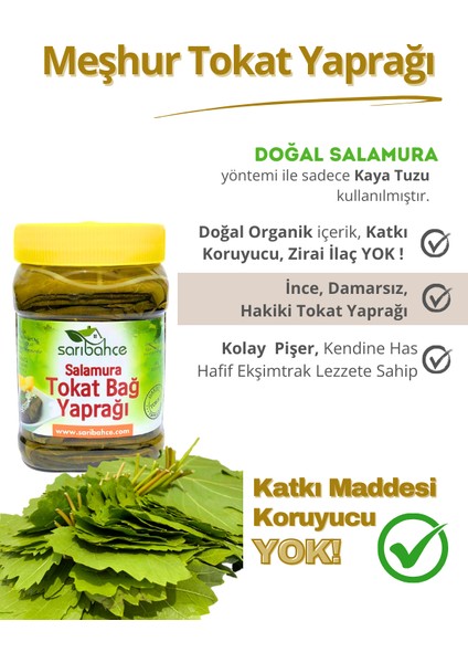 Tokat Asma Yaprağı 1,5 kg