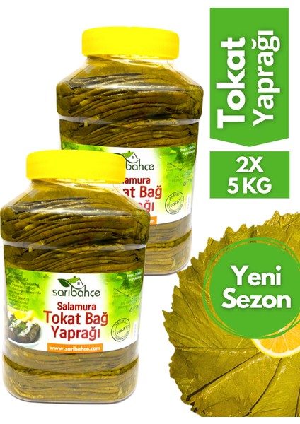 Tokat Asma Yaprağı 5 kg 2'li Paket