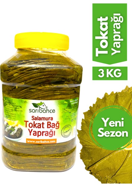 Tokat Asma Yaprağı 3 kg
