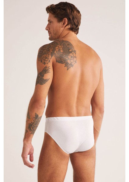Paul Pamuklu Basic 2 li Erkek Slip