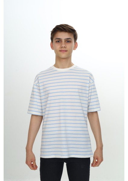 Unisex Çocuk Çizgili Tişört modelleri