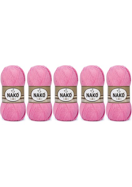 ,calico 06668 Şeker Pembe 5ADET