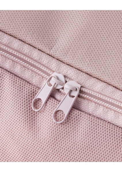 Çiçek Desen Baskılı Hurç - Pudra - 64x41x35 cm fiyatları